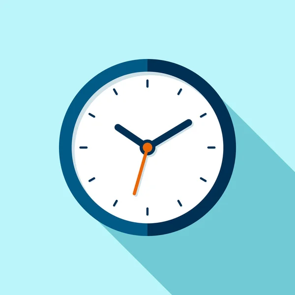 depositphotos 194209452 stock illustration clock icon flat style timer
