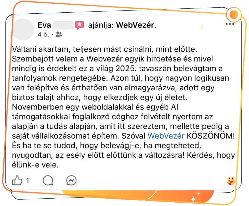 Szabaduszo Tanfolyamok Webvezer Eva